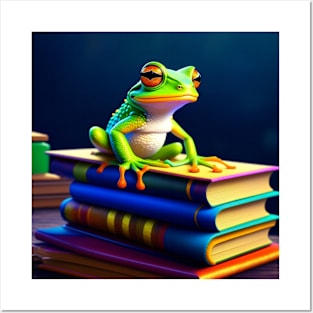 Smart Frog Books Posters and Art